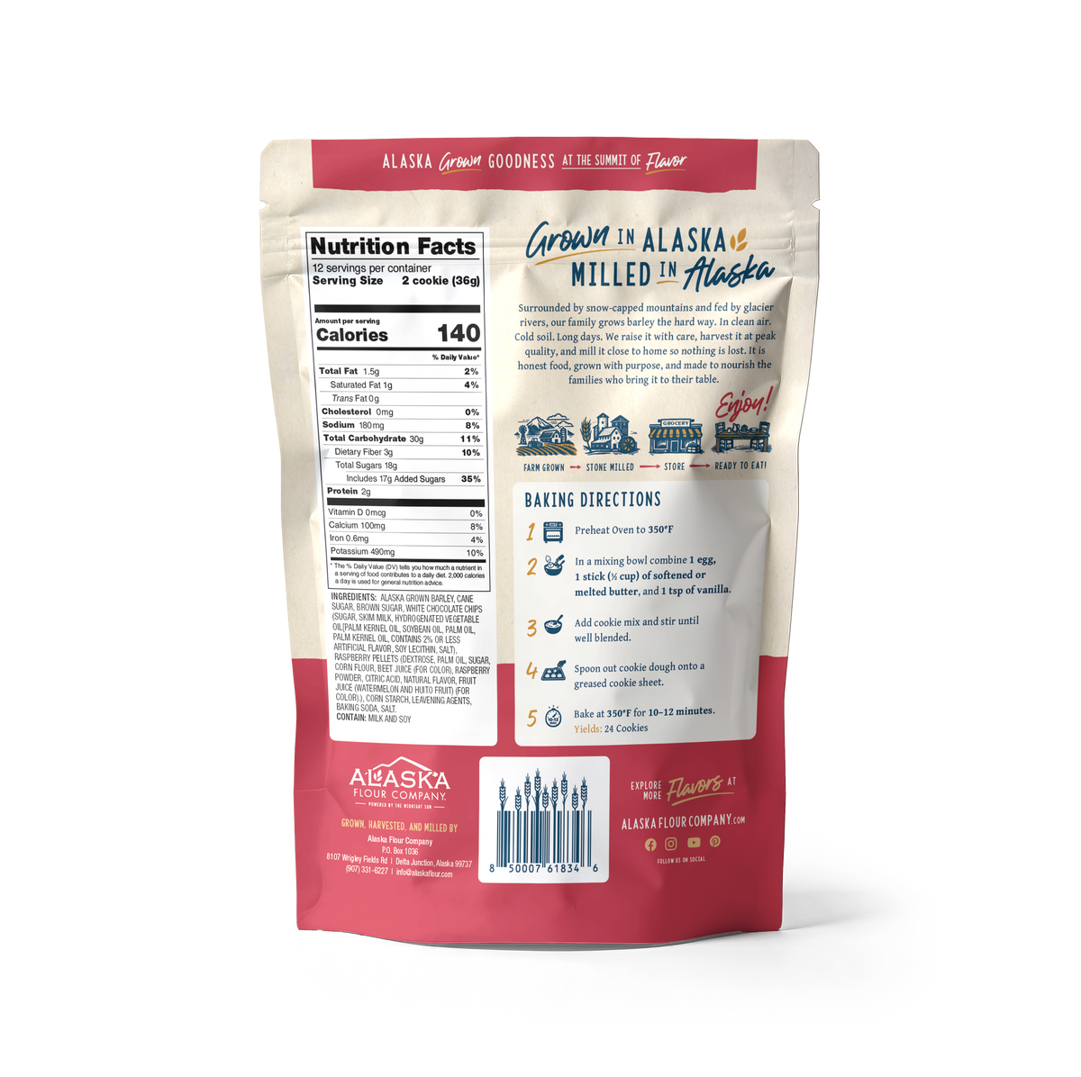 Raspberry White Chocolate Cookie Mix-1
