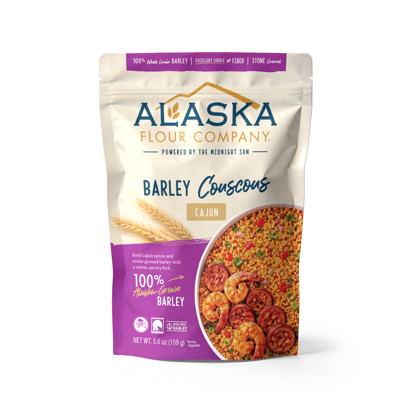 Cajun Barley Couscous