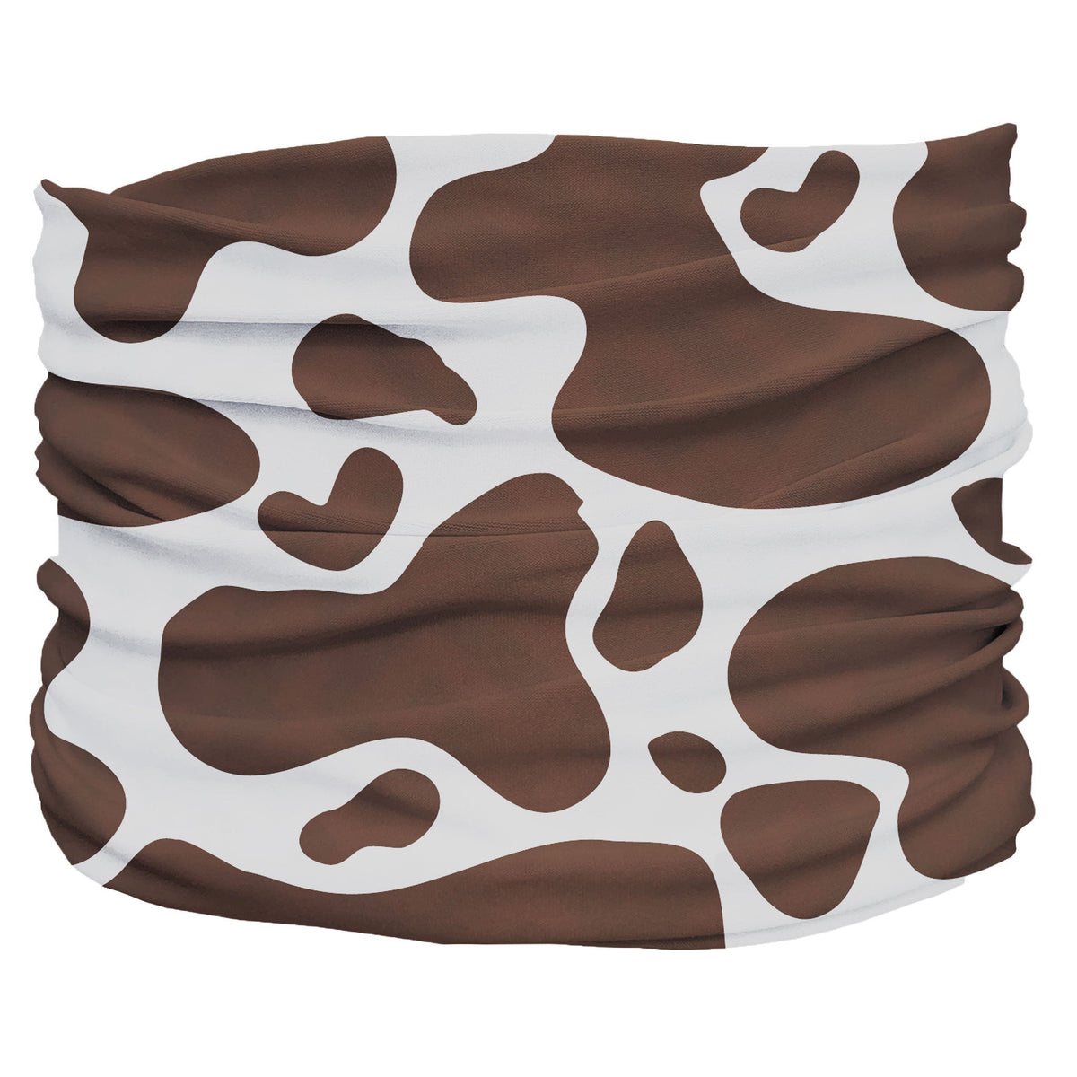 Cowhide Brown Pup Scruff-1