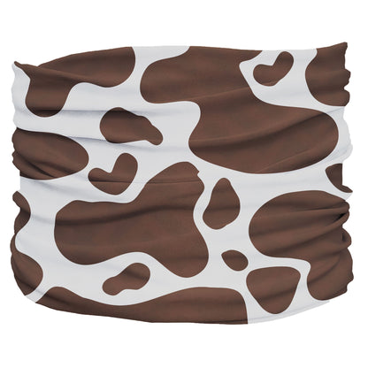 Cowhide Brown Pup Scruff-1