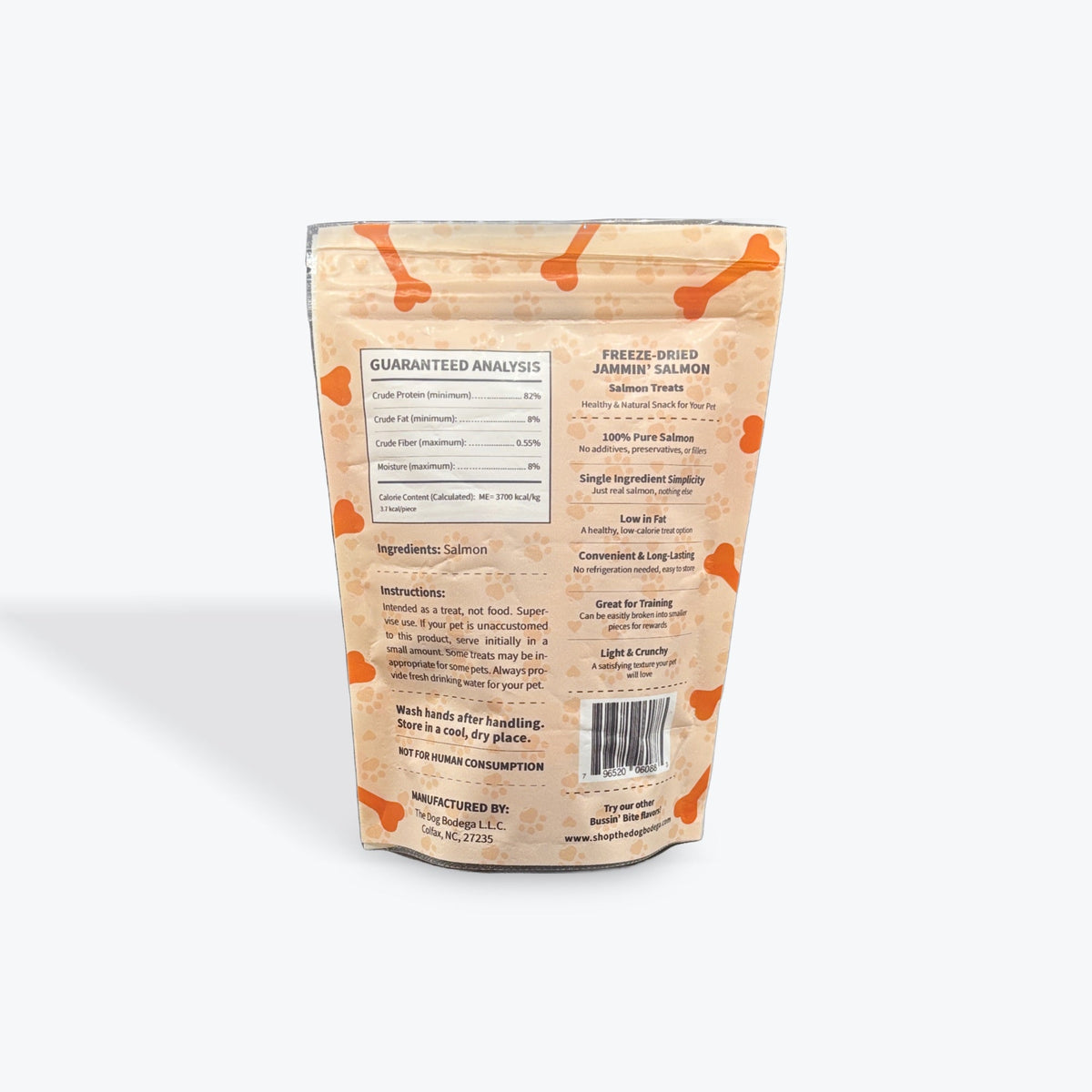 Single Ingredient, High Value Freeze-Dried Training Treats for Dogs & Cats - Salmon-1
