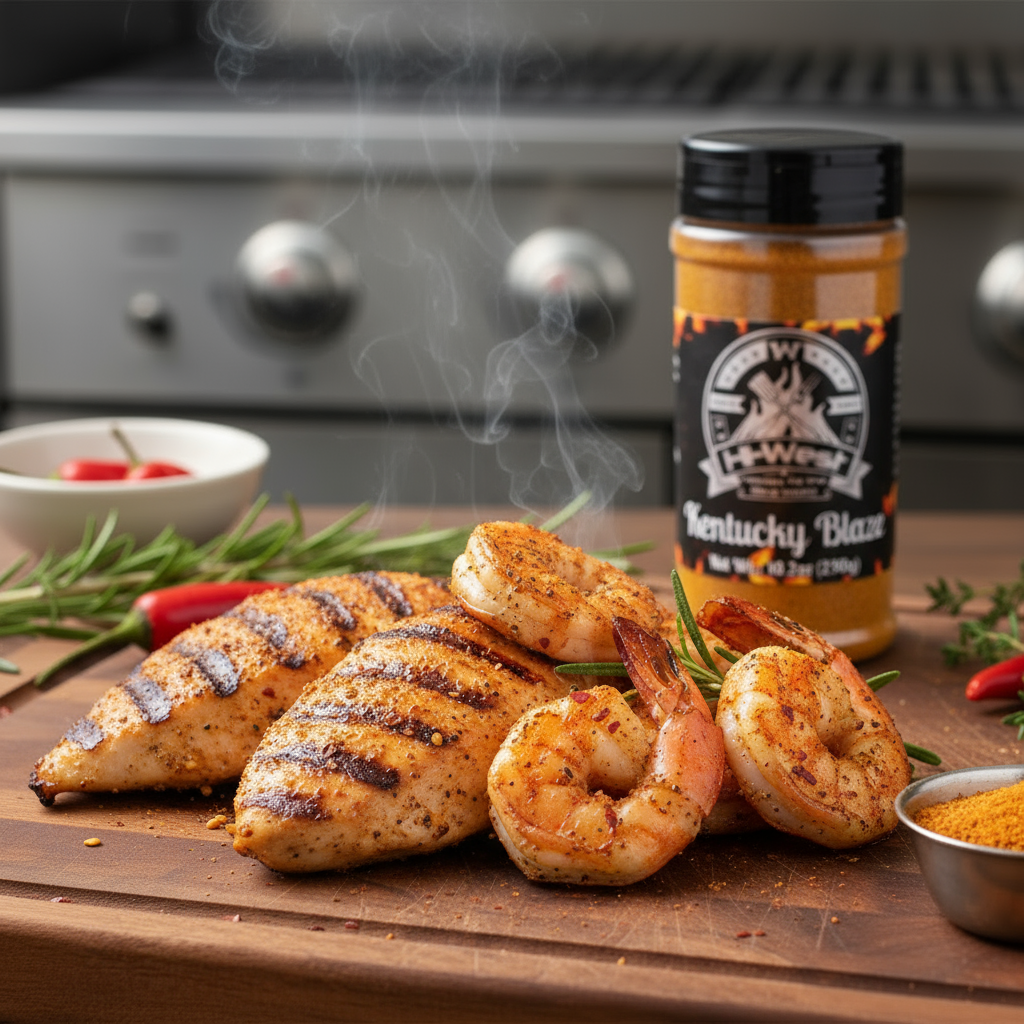 Hi-West Kentucky Blaze Seasoning (Spicy)-1
