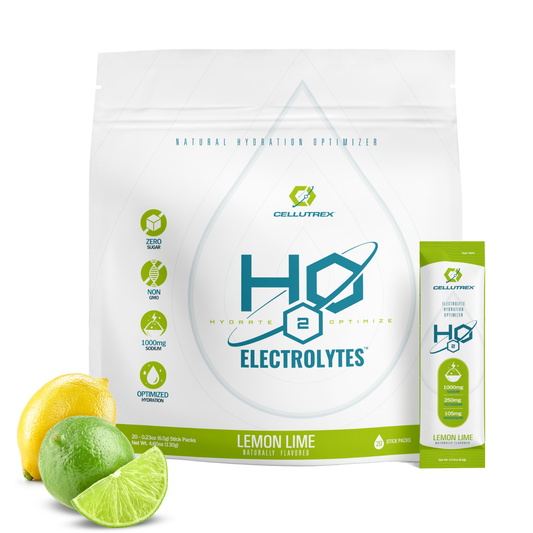H2O ELECTROLYTES™ - Lemon Lime | Zero Sugar Electrolyte Powder-0