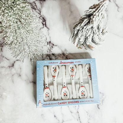 Snowman Edible Spoons-2