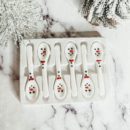 Snowman Edible Spoons-1