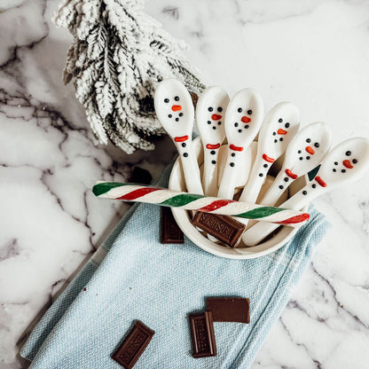 Snowman Edible Spoons-3