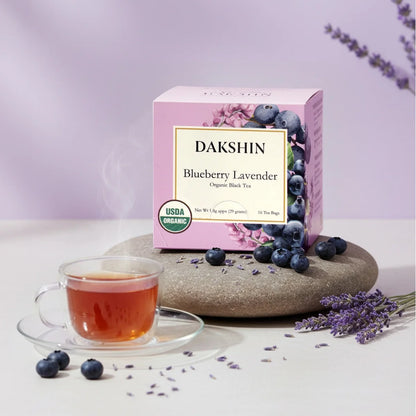 Organic Blueberry Lavender Tea - Antioxidant by Dakshin-0