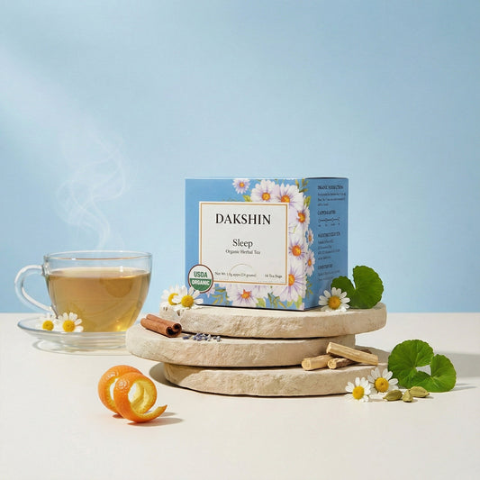 Organic Sleep Herbal Tea - Nighttime Rest by Dakshin-0