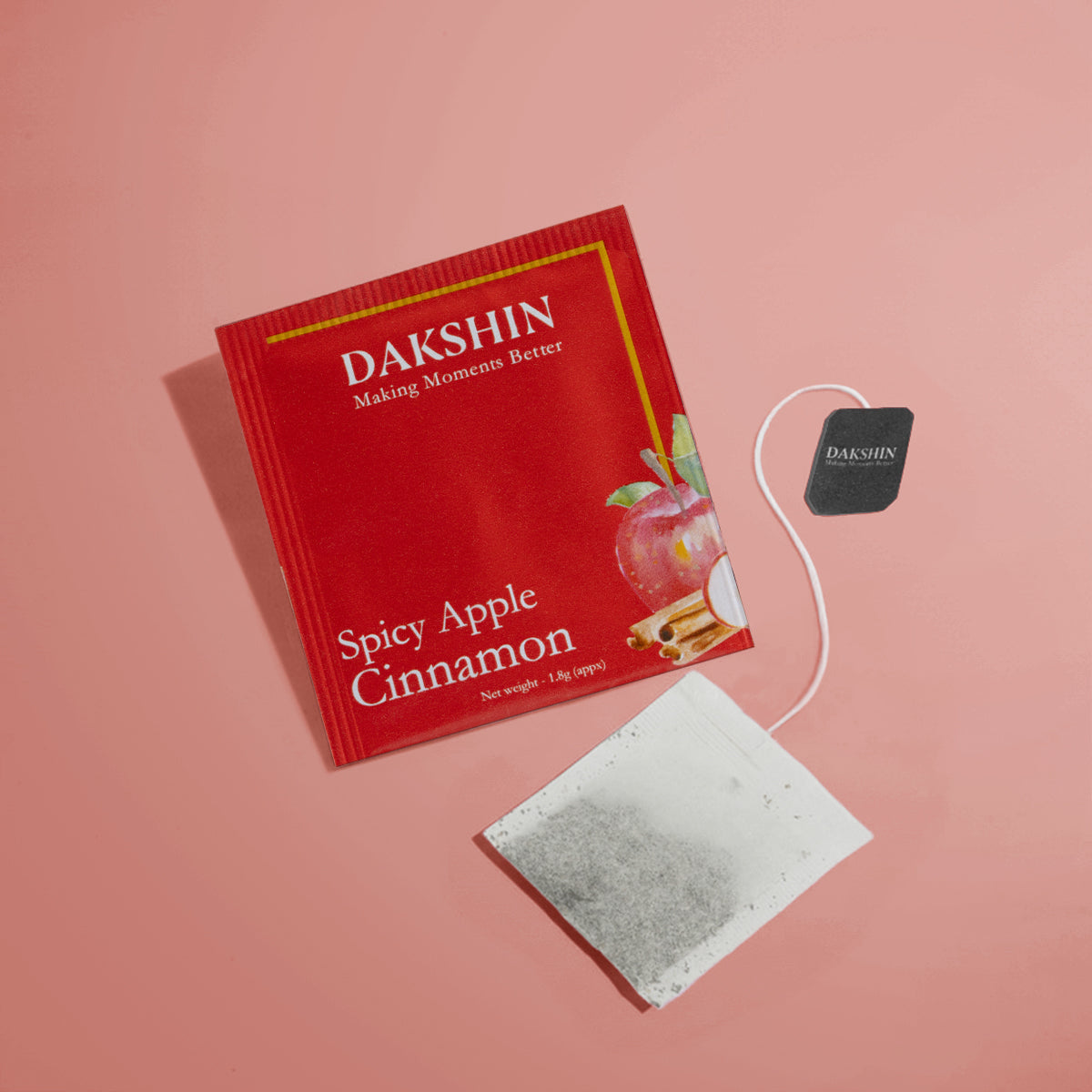 Organic Spicy Apple Cinnamon Tea - Cozy by Dakshin-2