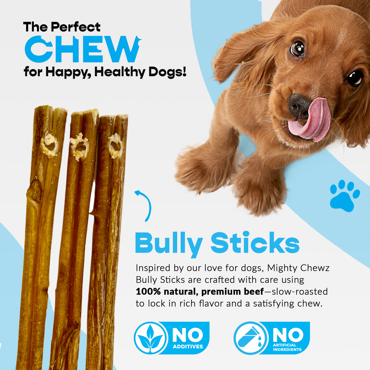 12" Thick Bully Sticks - Refill Pack-1