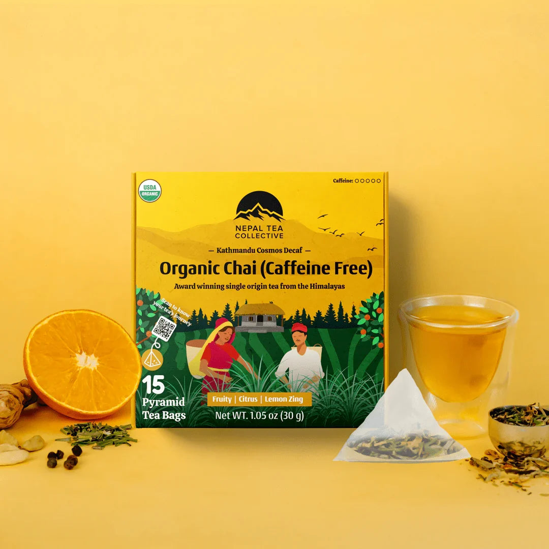Kathmandu Cosmos Decaf (Herbal Chai) - Tea Bags (Set of 6) | Wholesale-0