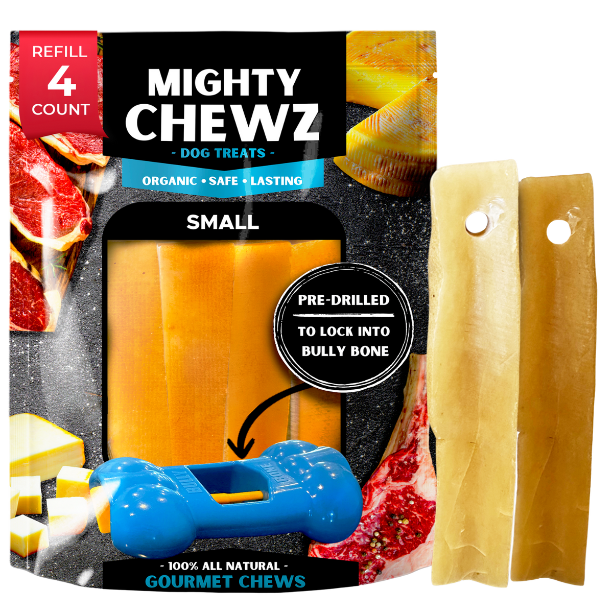 4 Pack Small Yak Cheese - Refill Pack-0