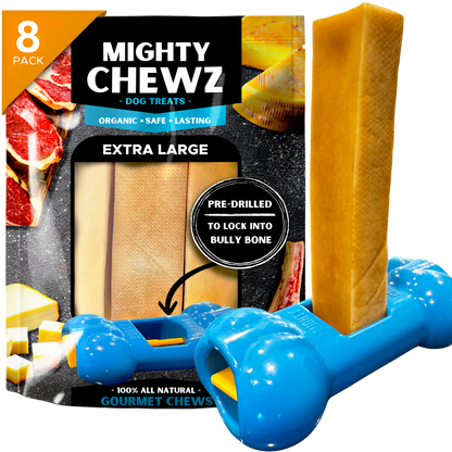 4 Pack XL Yak Cheese - Bully Bone Pro Included-5