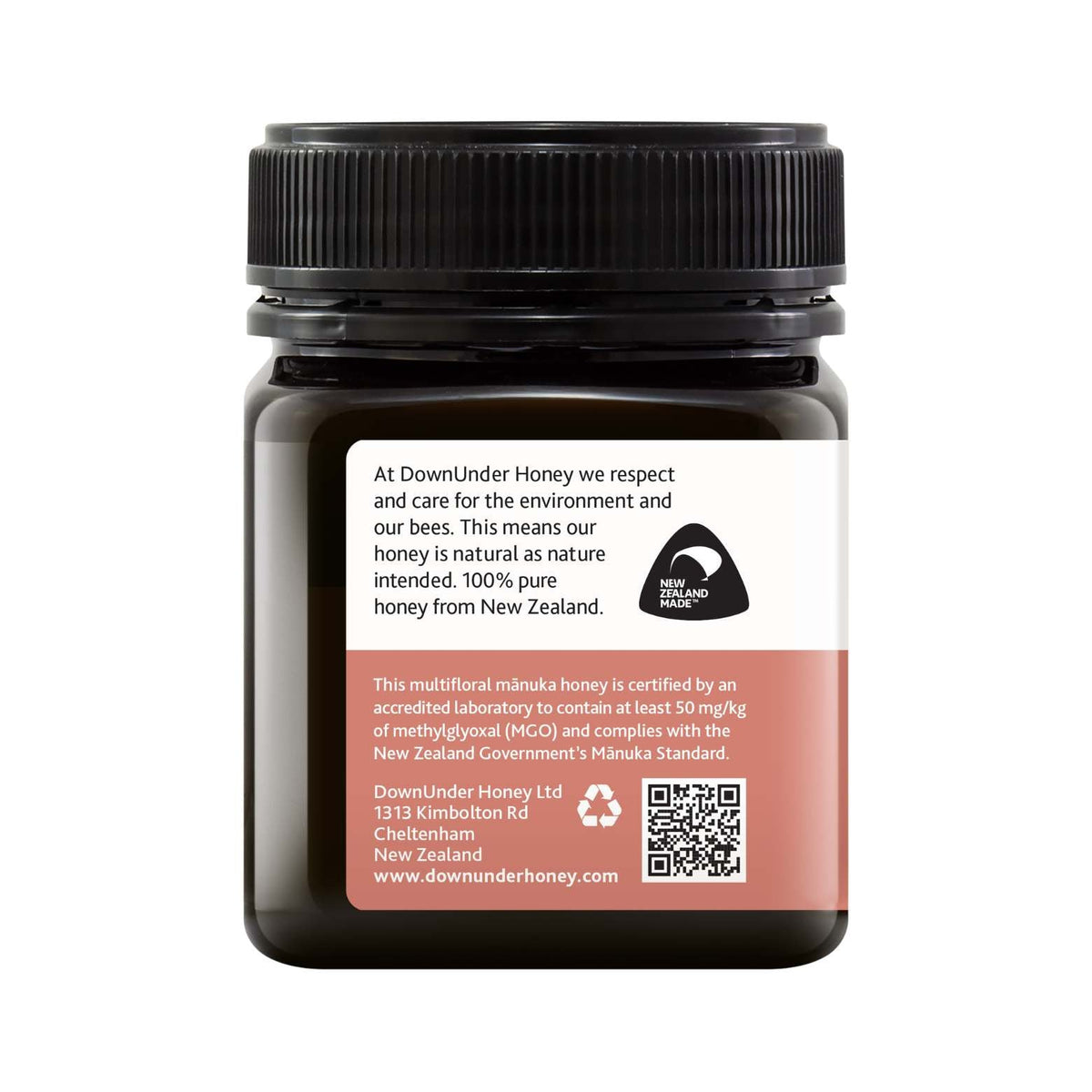 MGO 50+ Multifloral Manuka honey 8.8oz-2