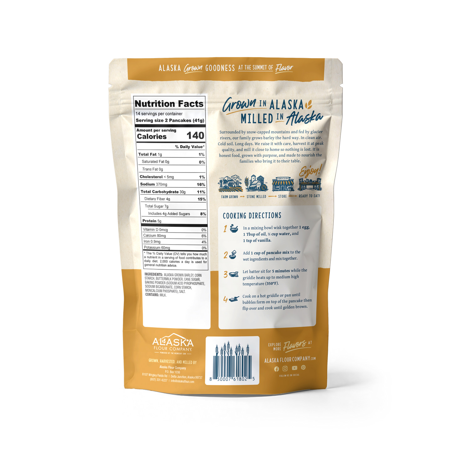 Great Alaska Pancake Mix