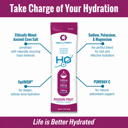 H2O ELECTROLYTES™ - Passion Fruit | Zero Sugar Electrolyte Powder-3