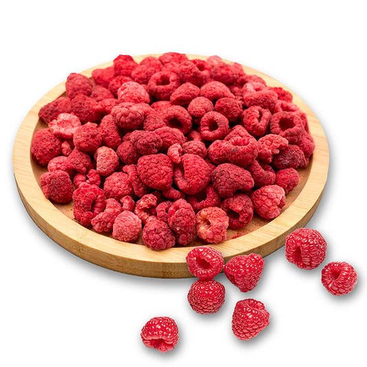Freeze-Dried Raspberry Whole - Grade A Raspberries - Single Ingredient-0