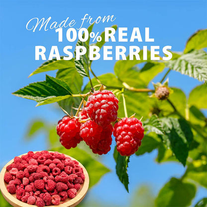 Freeze-Dried Raspberry Whole - Grade A Raspberries - Single Ingredient-1