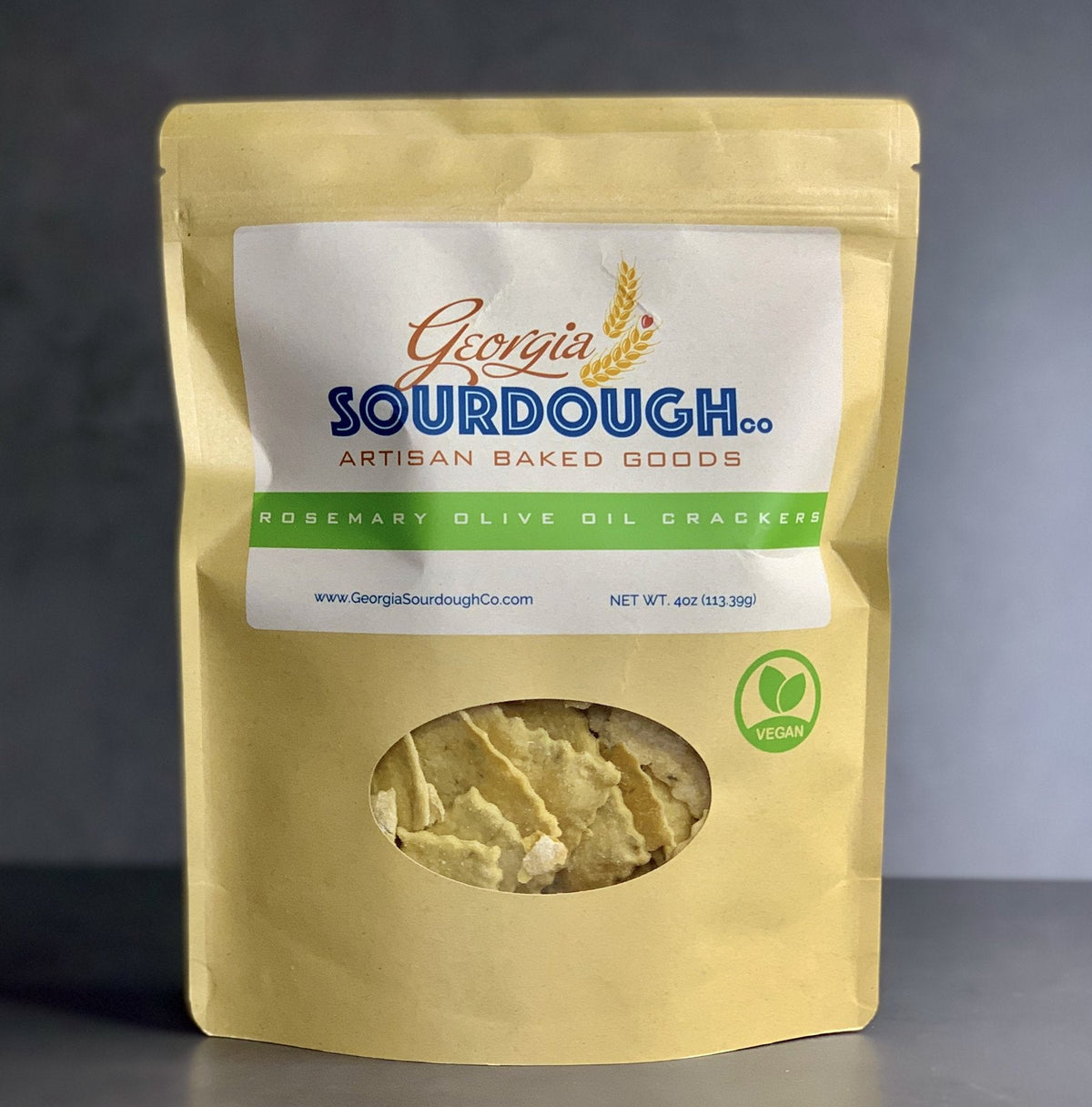 Rosemary Olive Oil Sourdough Crackers-0