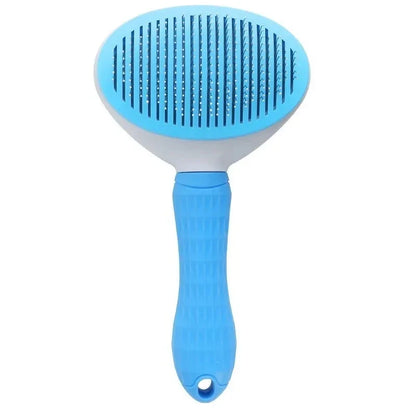 Pet Dog Brush Cat Comb Self Cleaning Pet Hair Remover Brush For Dogs Cats Grooming Tools Pets Dematting Comb Dogs Accessories-7