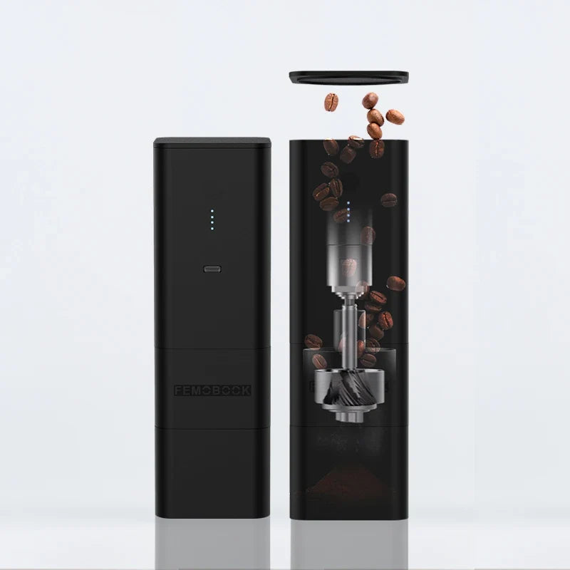 Portable USB-C Burr Grinder-0
