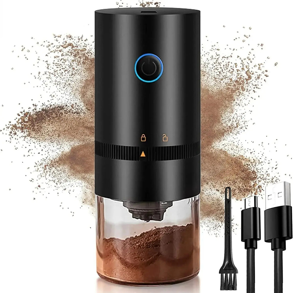 USB Ceramic Burr Grinder
