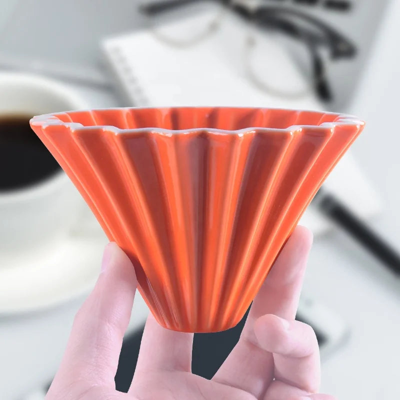 Ceramic Origami Pour Over-4