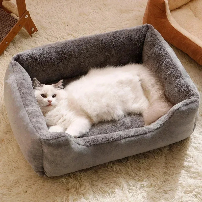 Winter Pet Bed for Cats and Dogs-1