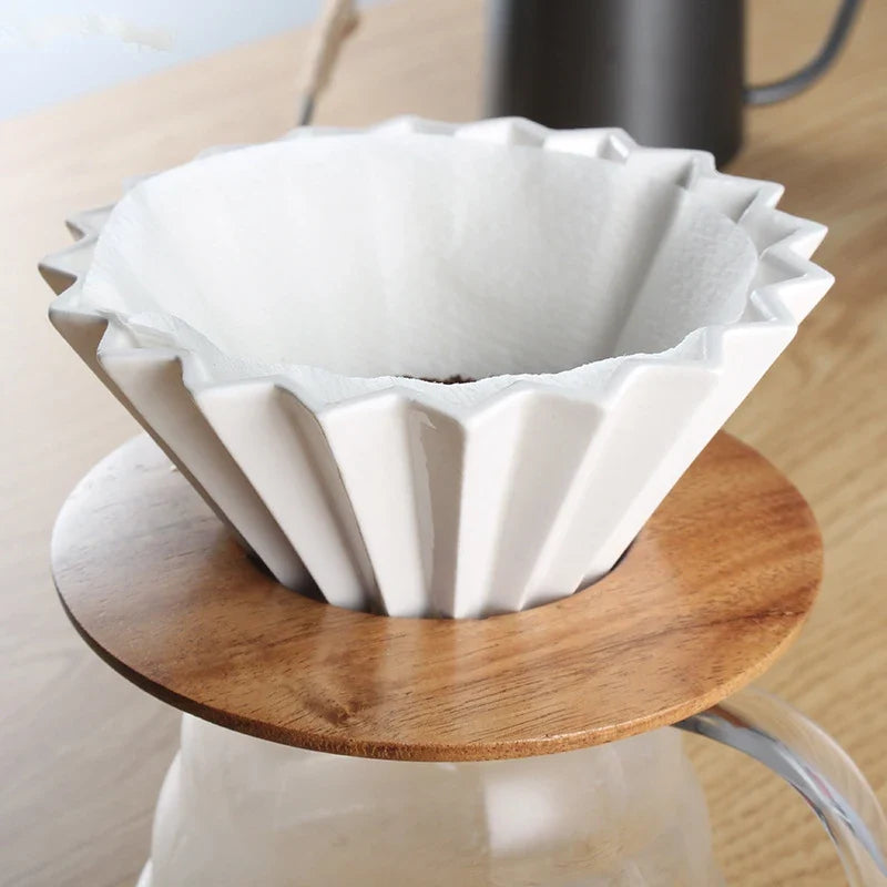 Ceramic Origami Pour Over-3