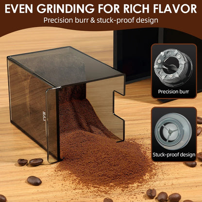 28-Setting Burr Coffee Grinder-3