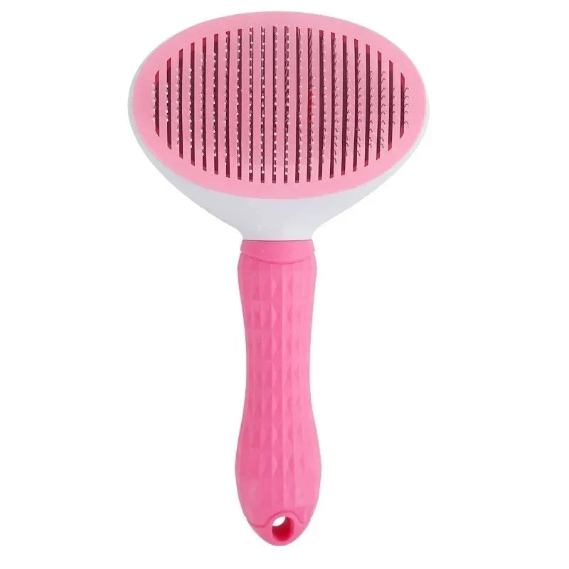 Pet Dog Brush Cat Comb Self Cleaning Pet Hair Remover Brush For Dogs Cats Grooming Tools Pets Dematting Comb Dogs Accessories-6