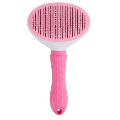 Pet Dog Brush Cat Comb Self Cleaning Pet Hair Remover Brush For Dogs Cats Grooming Tools Pets Dematting Comb Dogs Accessories-6