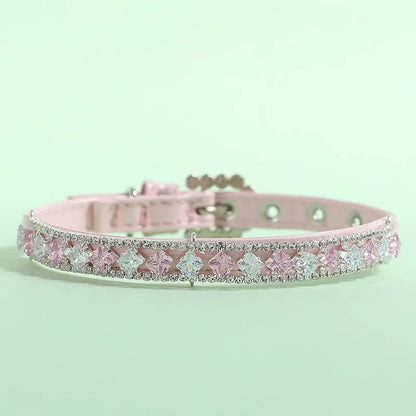 Luxury Cat Puppy Pearl Necklace Rhinestone Collar for Cats Small Dogs Ragdoll Cat Sphynx Necklaces Pet Accessories collier chat-6