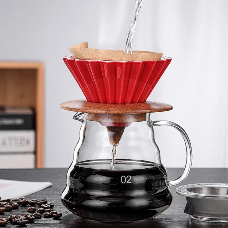 Ceramic Origami Pour Over-2