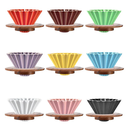 Ceramic Origami Pour Over-0