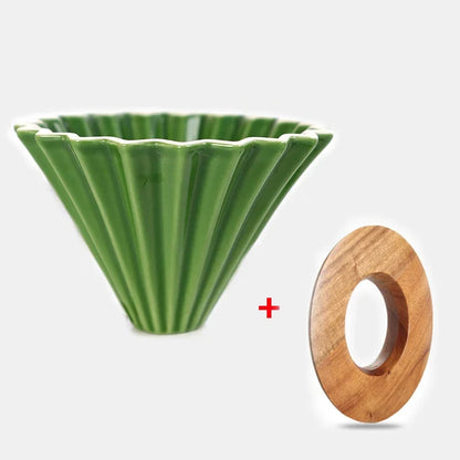 Ceramic Origami Pour Over-11