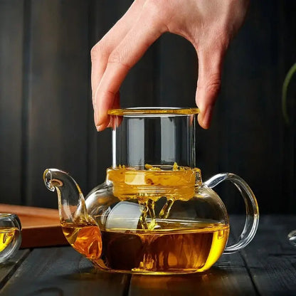 Borosilicate Glass Tea Pot-2