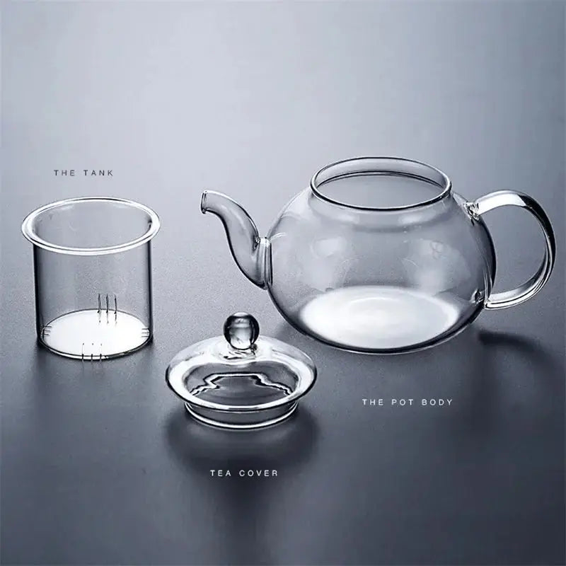 Borosilicate Glass Tea Pot-4