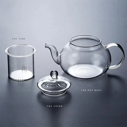 Borosilicate Glass Tea Pot-4