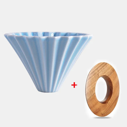 Ceramic Origami Pour Over-5