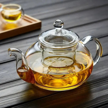 Borosilicate Glass Tea Pot-0