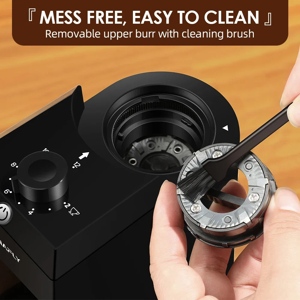 28-Setting Burr Coffee Grinder-4