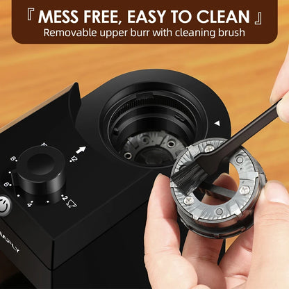 28-Setting Burr Coffee Grinder-4
