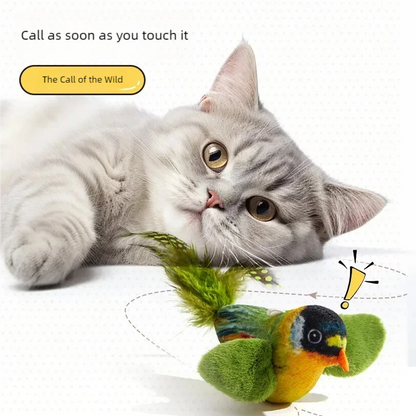 Simulation Bird  Cat Toys-4
