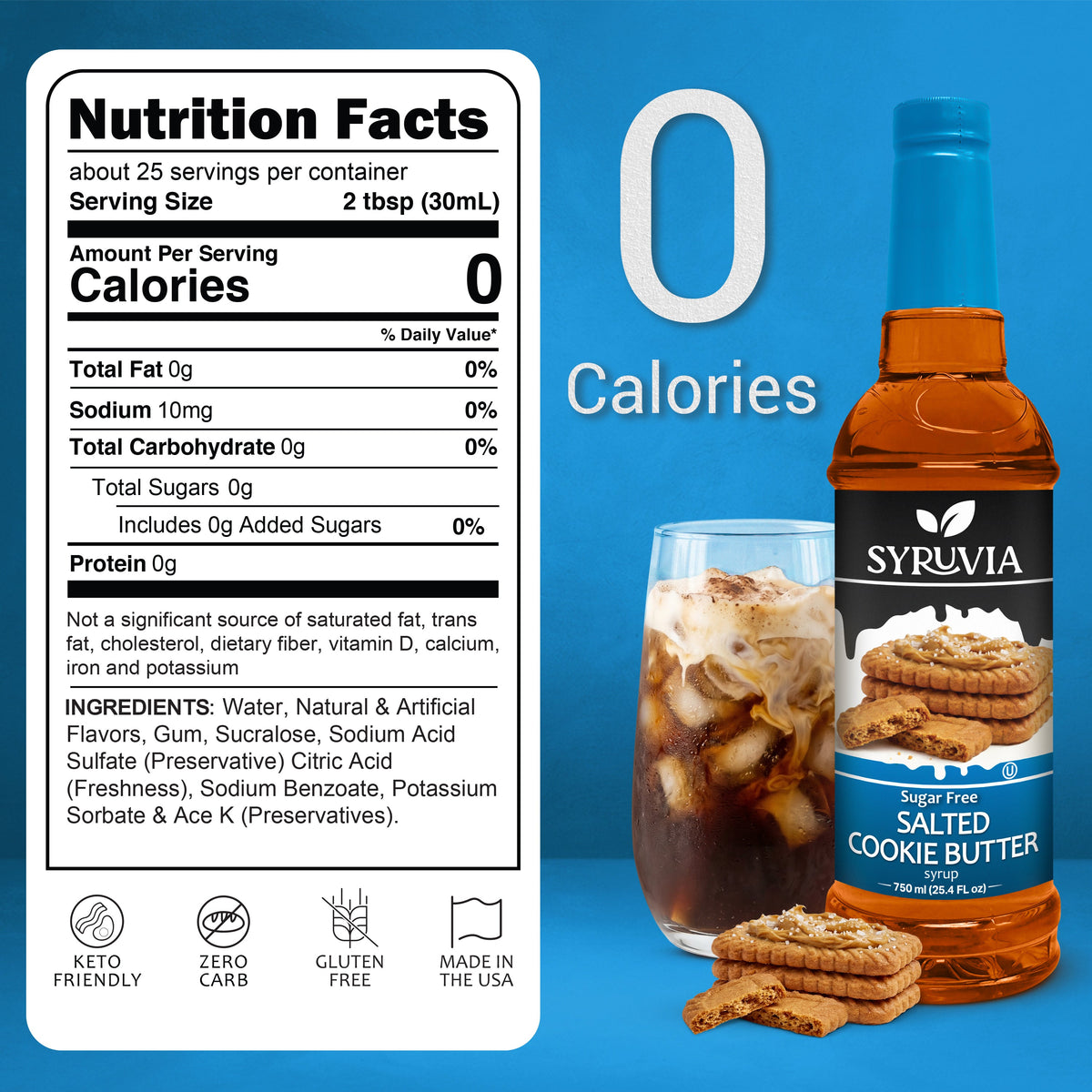 Sugar Free Salted Cookie Butter Syrup-2