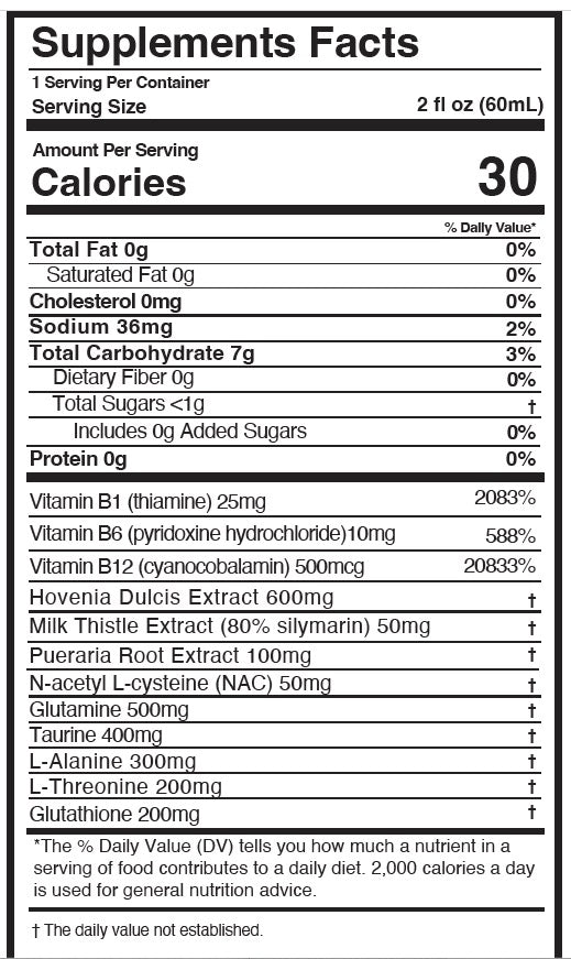 Rapid Hangover Recovery Shot in Natural Grape Flavor-3