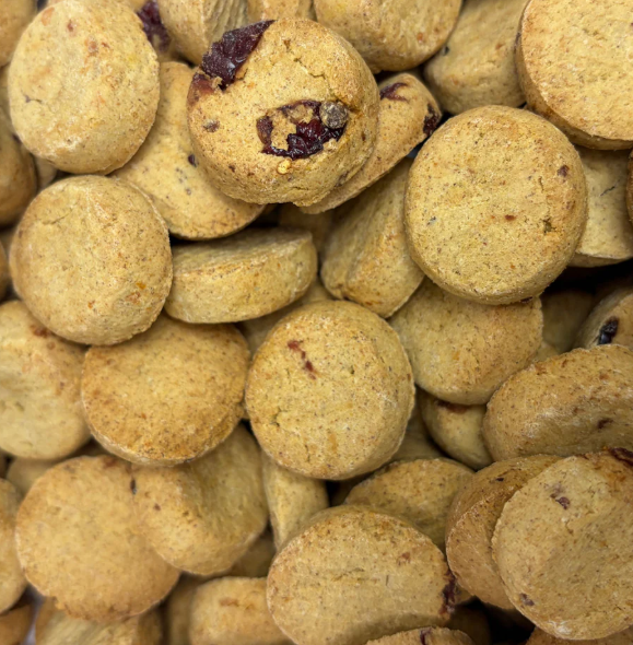 Pumpkin Patch Crunch Bites | Crunchy Dog Treats | Made in USA-0
