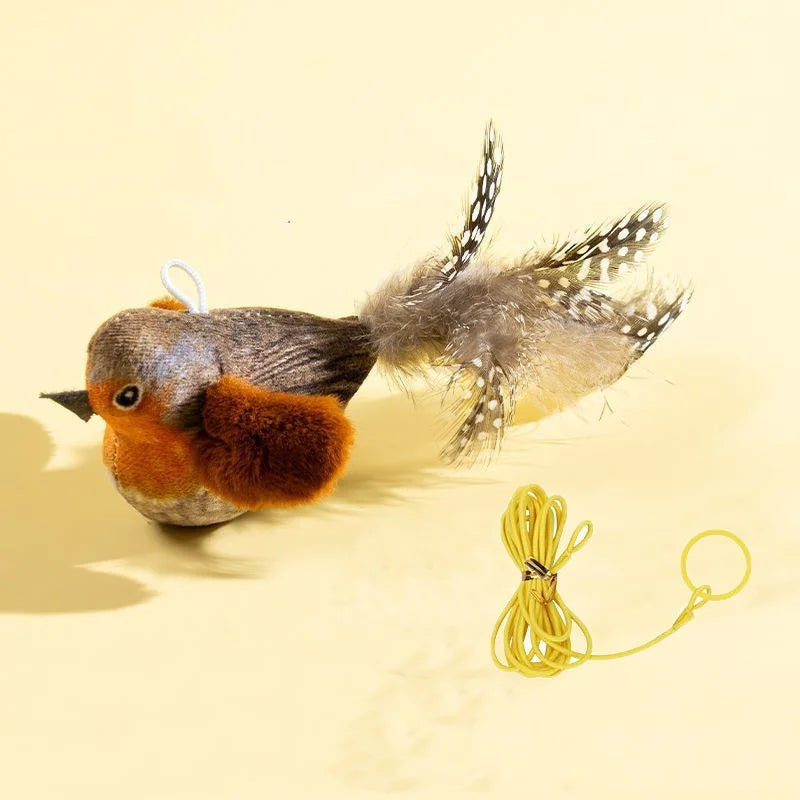 Simulation Bird  Cat Toys-7