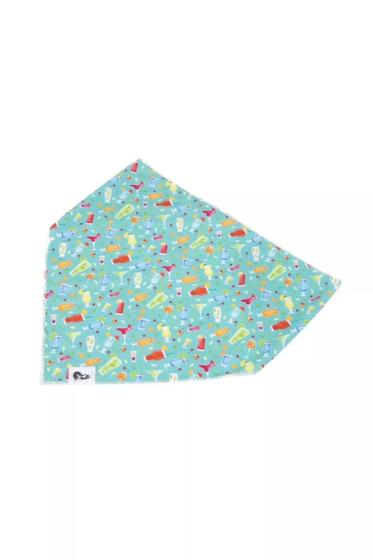 Seaside Sips Dog Bandana & Matching Keychain-4