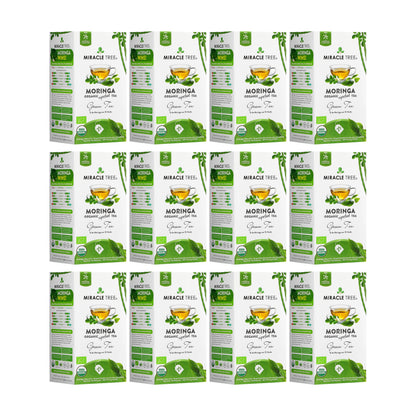 Organic Moringa Tea - Green Tea - Decaffeinated Herbal Tea-7